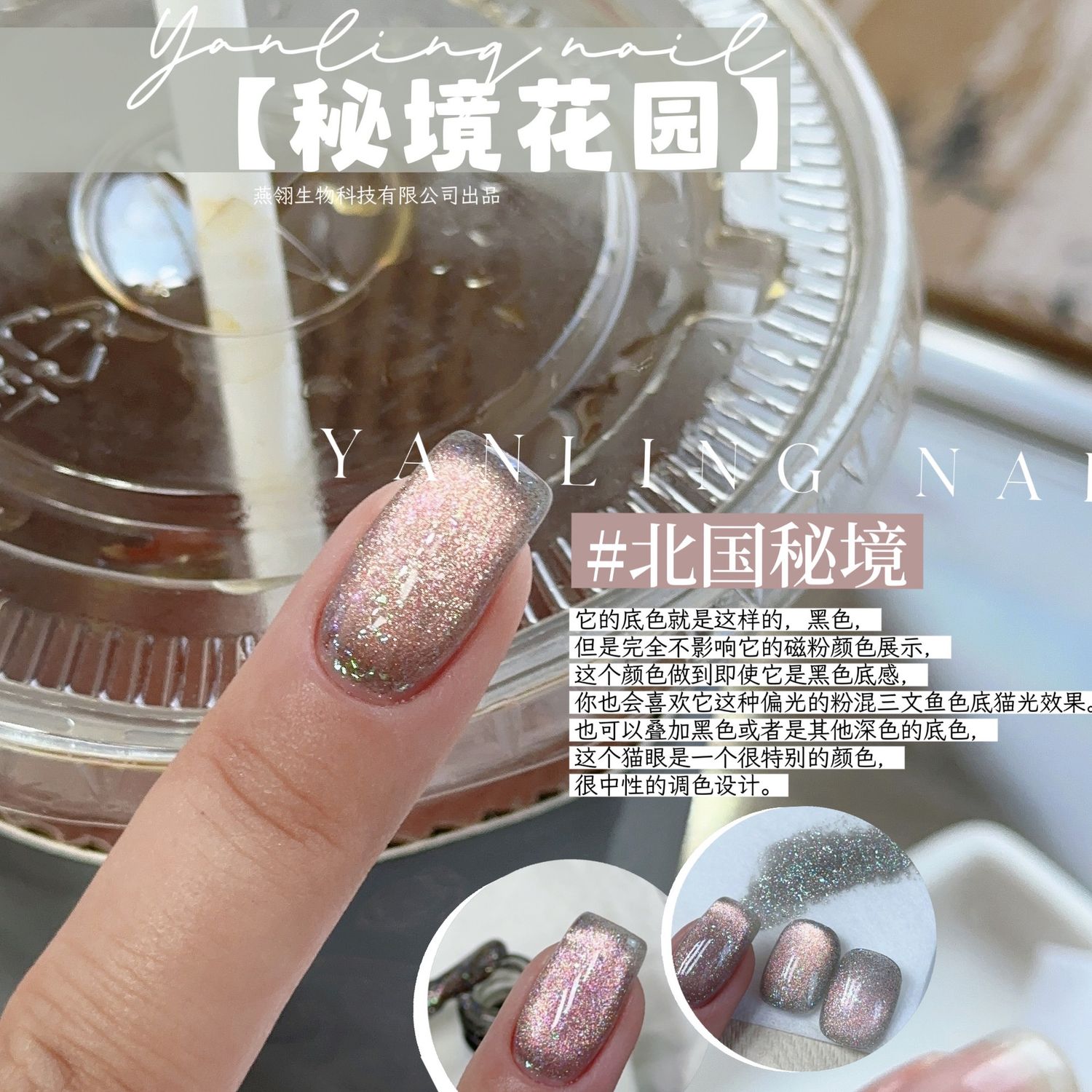 AdheRe Cateyes GelPolish 12ml - QS348 精灵足迹