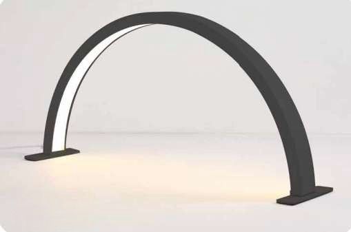 LED ARC Lamp - Large (Black)