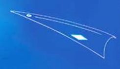 USN Stiletto Clear Tips Refill  (50pcs/bag)