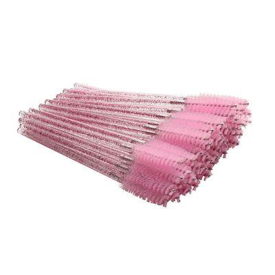 Disposal Eyelash Brush - Light Pink (50pcs)