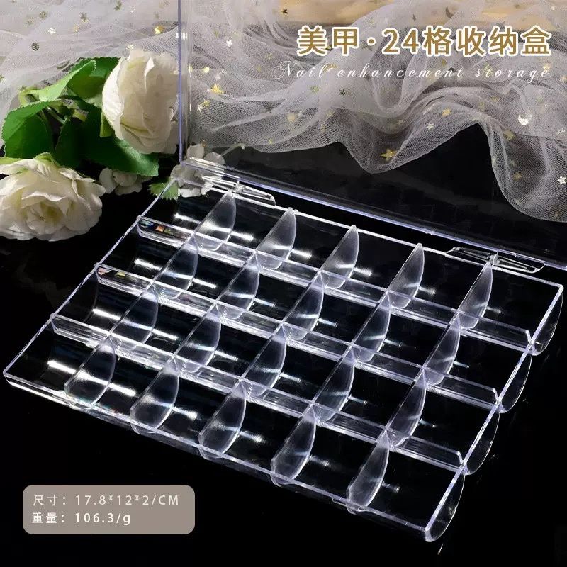 24 Grids  Rhinestone Storage Box