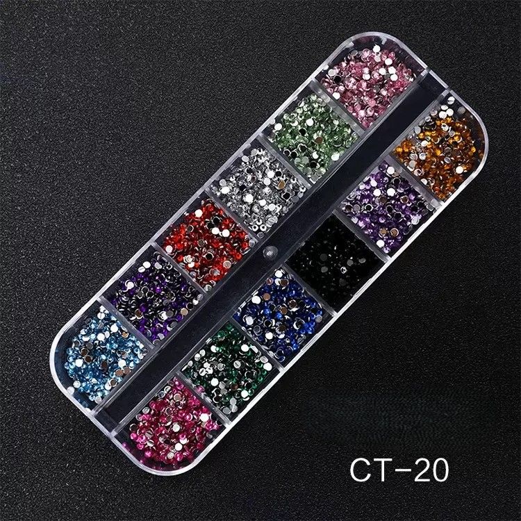 12 Grids Box Nail Accessories - CT 20