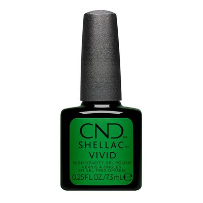 CND Shellac Vivid 0.25oz/7.3ml - Shamrock Green