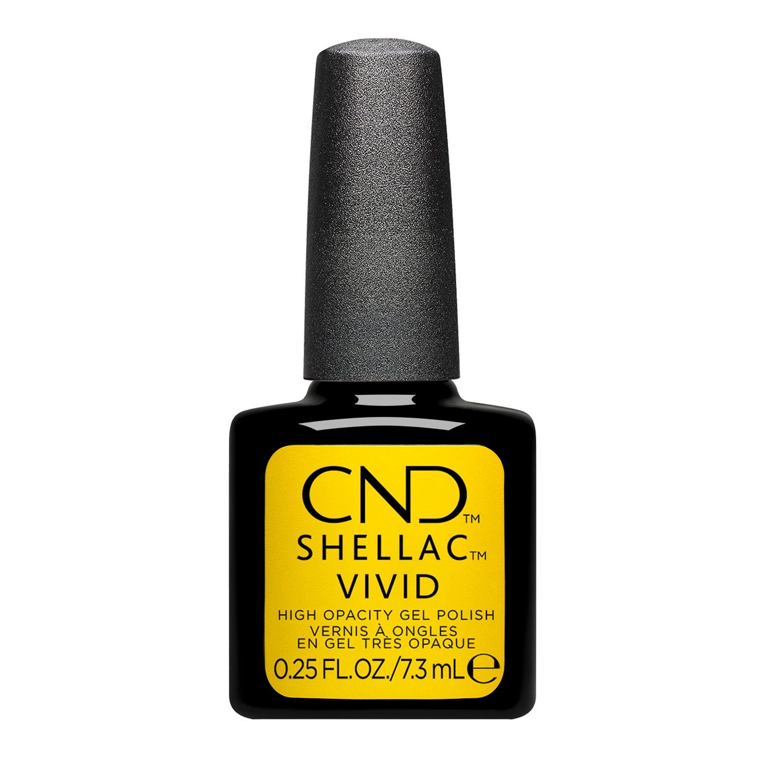 CND Shellac Vivid 0.25oz/7.3ml - Yellow Taxi