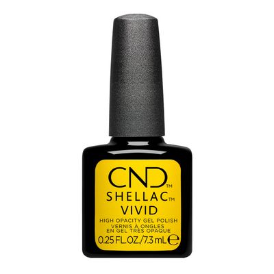 CND Shellac Vivid 0.25oz/7.3ml - Yellow Taxi