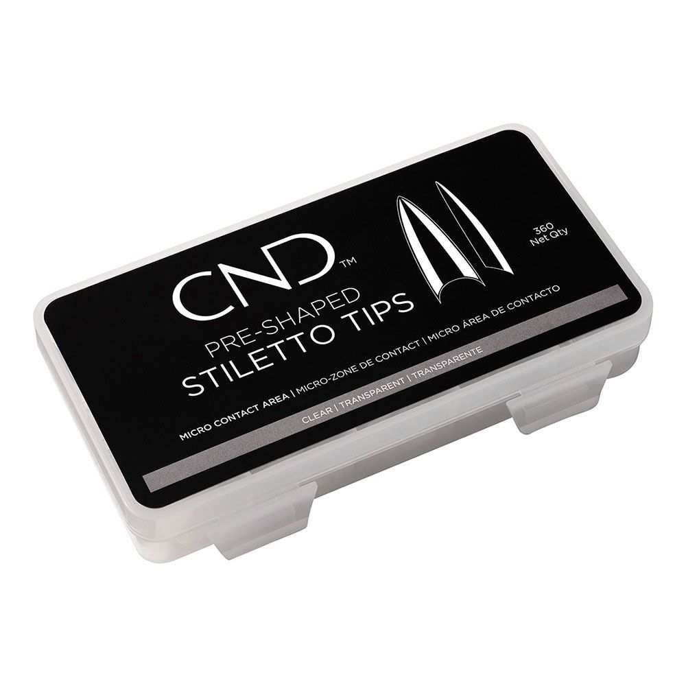 CND Tips Pre - Shaped Stiletto 360ct