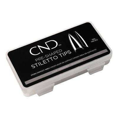 CND Tips Pre - Shaped Stiletto 360ct