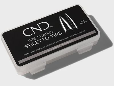 CND Tips Pre - Shaped Stiletto 100ct