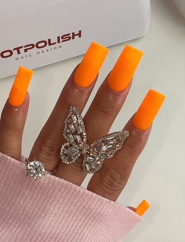 NOTPOLISH Dipping-Acrylic Powder - OG 223 - ORANGE U CUTE