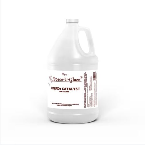 BeBeauty EMA Clear Liquid Porce U Glaze 1Gallon