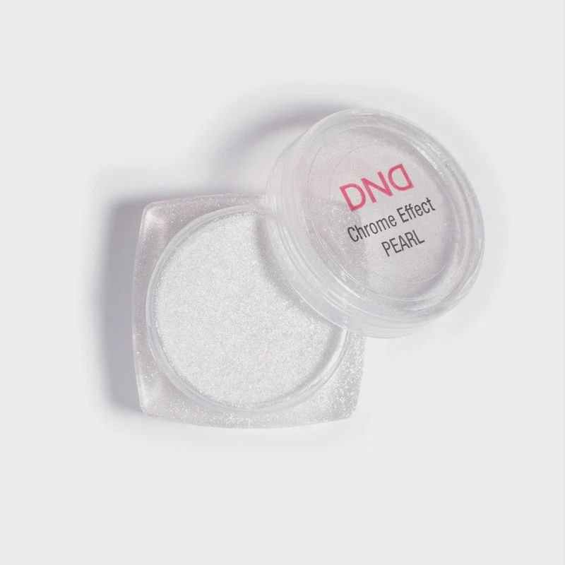 DND Chrome Powder 1g - White Pearl