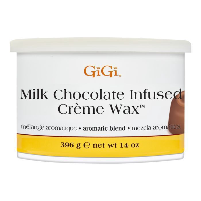 Gigi Zinc Milk Chocolate Infused Crème Wax™ 14oz, Size: 1 Can
