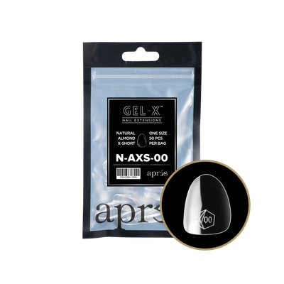 GEL-X® Natural Almond Extra Short Refill Bag (50pcs)