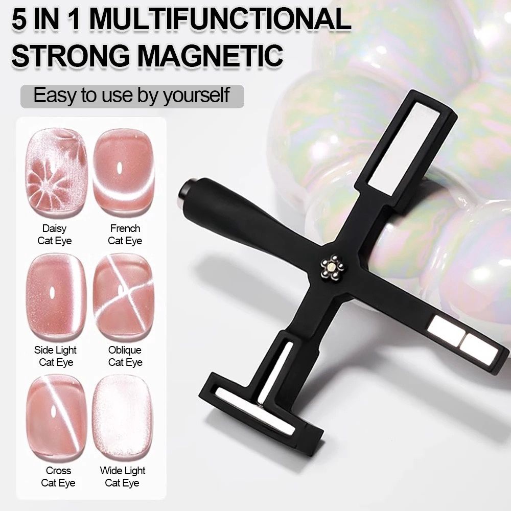 5 in 1 Nail Magnet Tool - Black