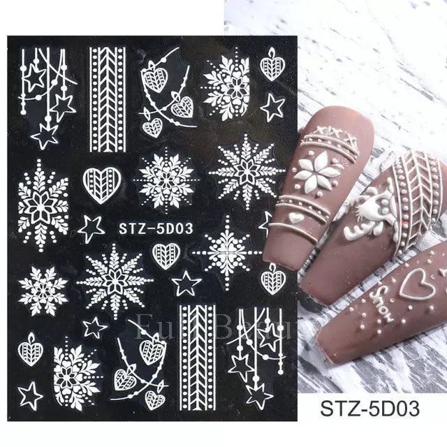 5D Nailart Sticker - STZ 5D03