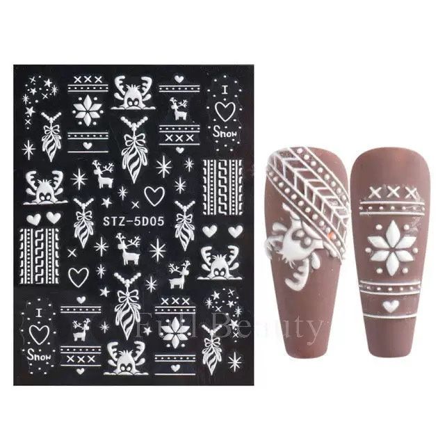 5D Nailart Sticker - STZ 5D05