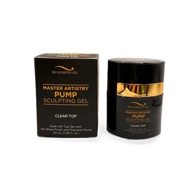 Bio Seaweed Master Artistry Pump Sculpting Gel Clear Top