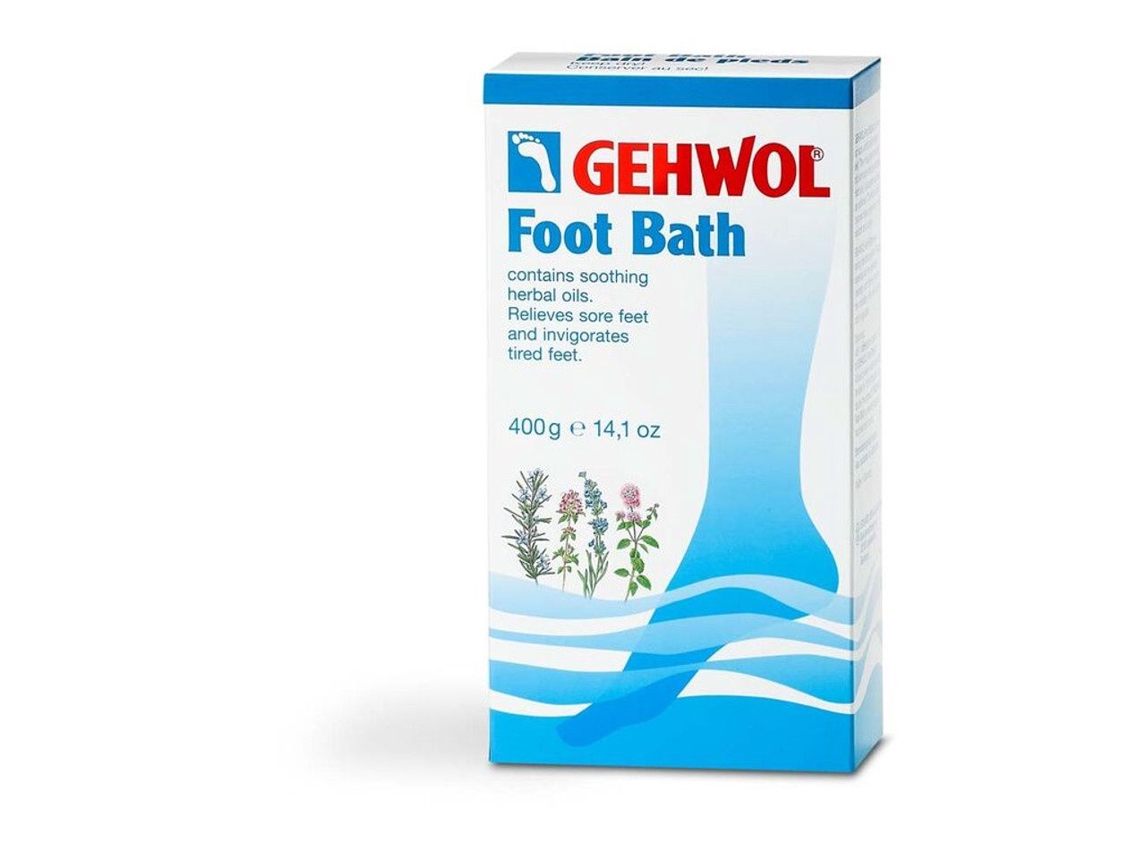 Gehwol Foot Bath For Sore Feet &amp; Tired Feet- Blue -  400g