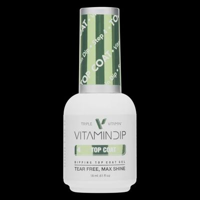 LAPALM Vitamin Dip Top Coat  0.5oz - Step 4