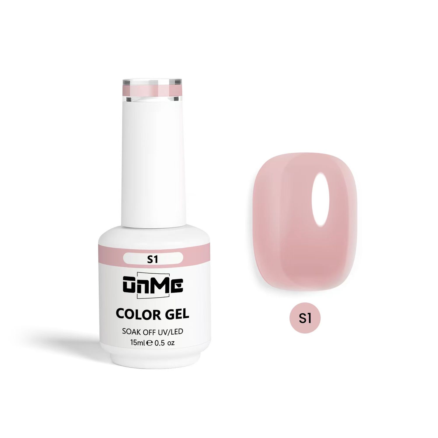 ONME Sheer Nude Color Gel, color: S1