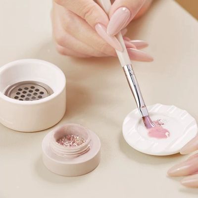 JING Brush Cleaning Container