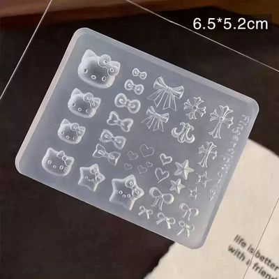 3D Nail Art Silicone Mold - Assorted 01