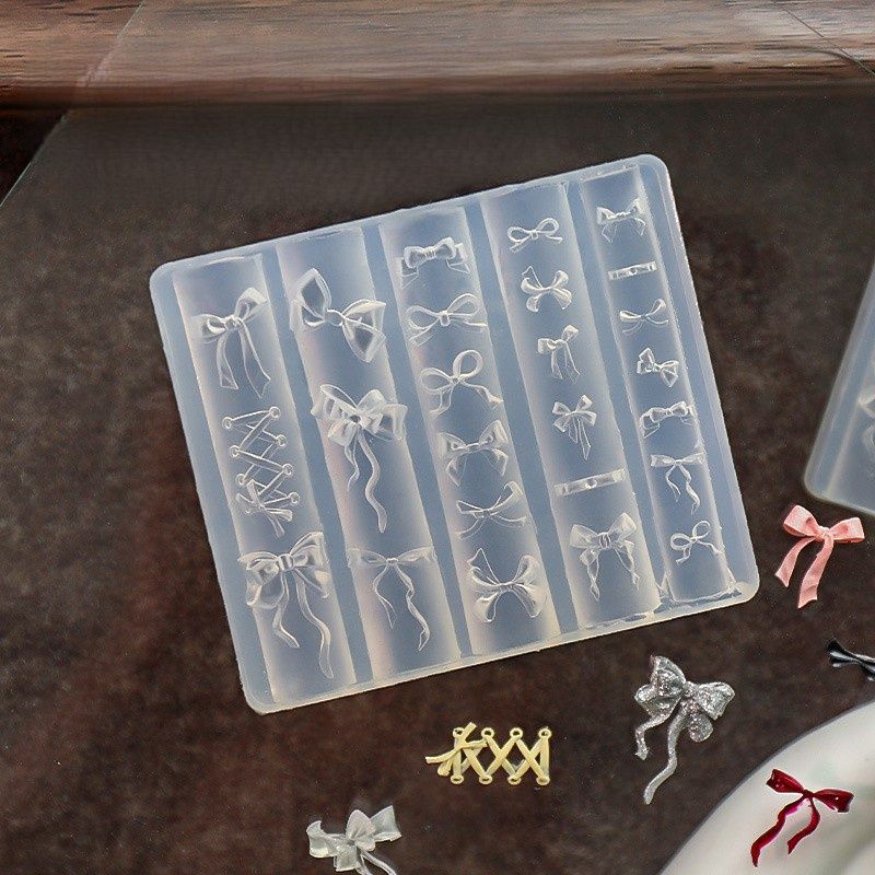 3D Nail Art Silicone Mold - Bow Tie