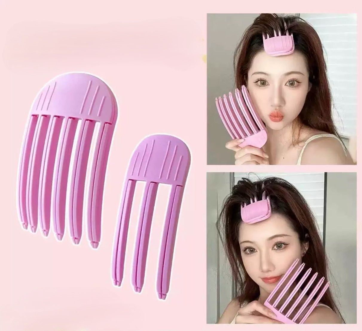 Fluffy Lazy Hair Clips (2pcs/Bag)