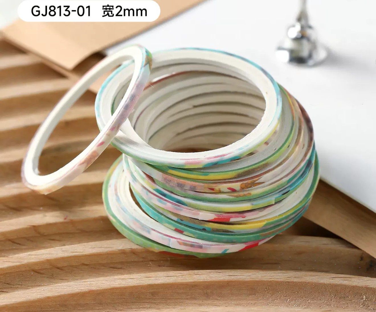 Nail Art Striping Tape Line (10 Rolls/pack)