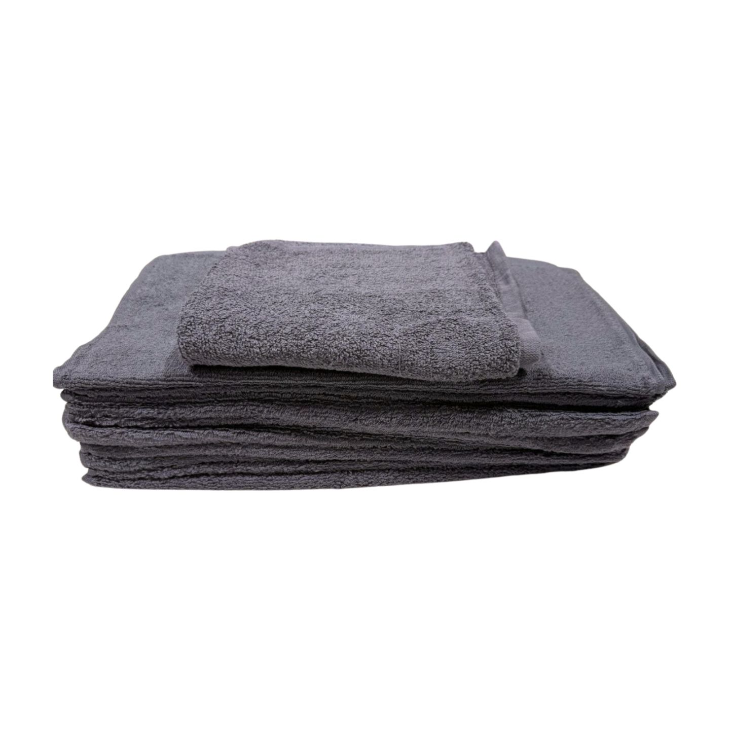 Silver Star Dark Gray Cotton Towel 3lb 16x27(Dozen)