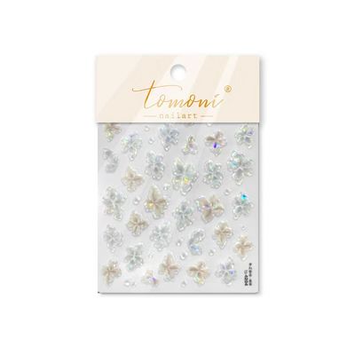5D Flower Nail Sticker 4202