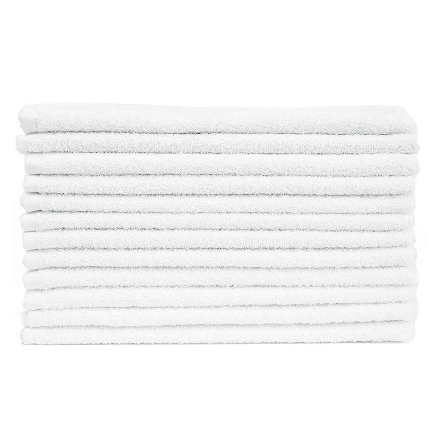Silver Star White Cotton Towel 4lb 16x27 (Dozen)