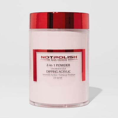NOTPOLISH Dipping-Acrylic Powder -  Light Pink (22oz)