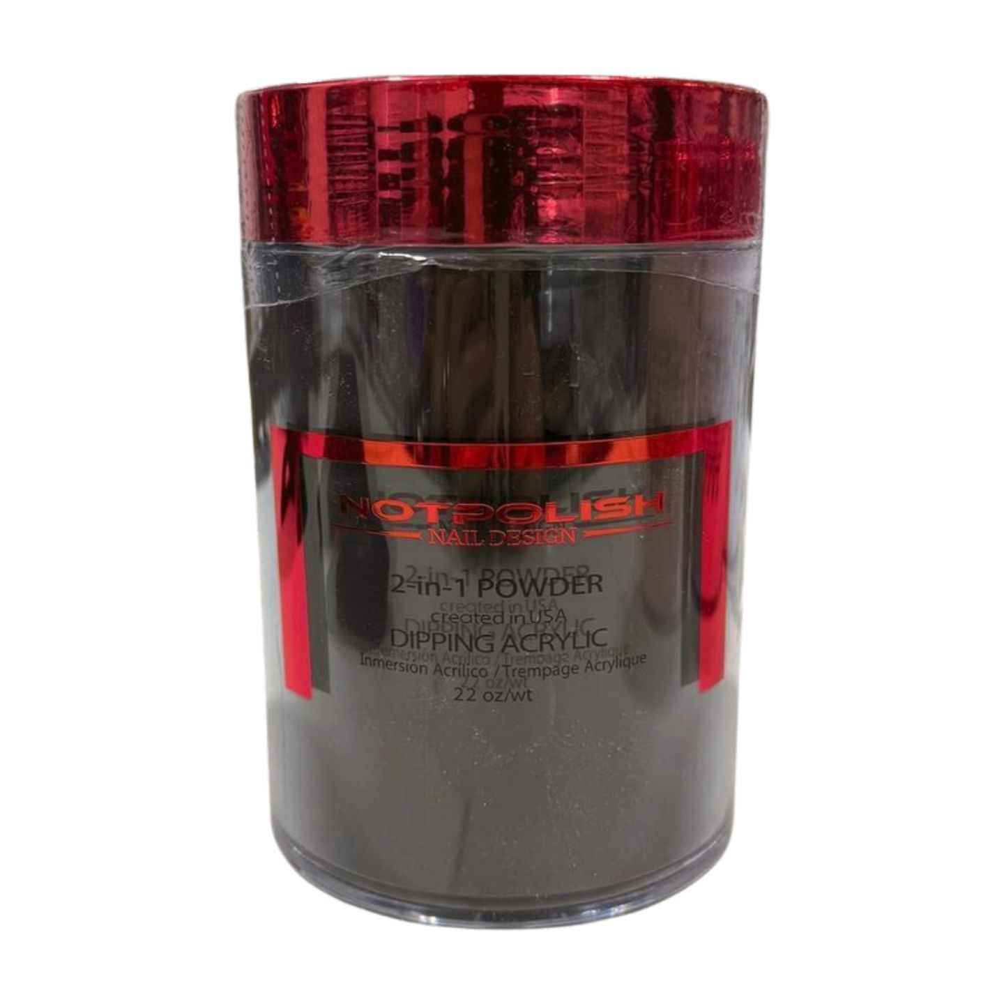 NOTPOLISH Dipping-Acrylic Powder - OG03 Black (22oz)