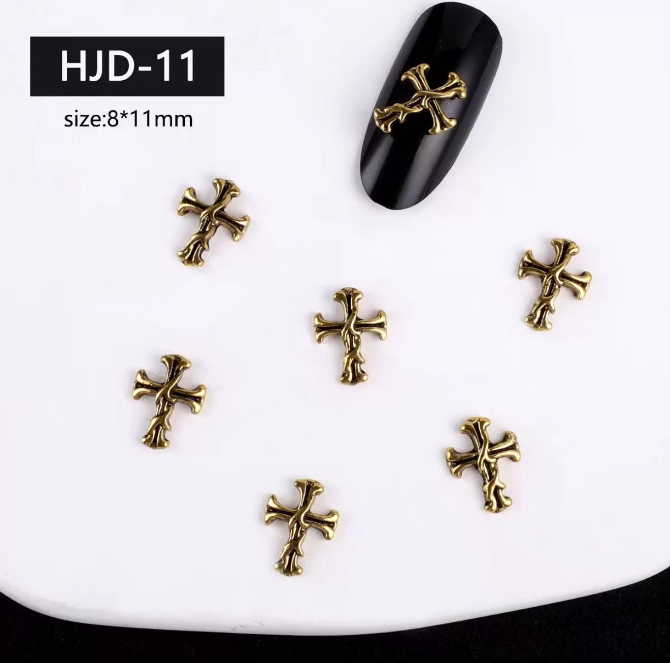 Nail Art Charm - Cross, Name: HJD11