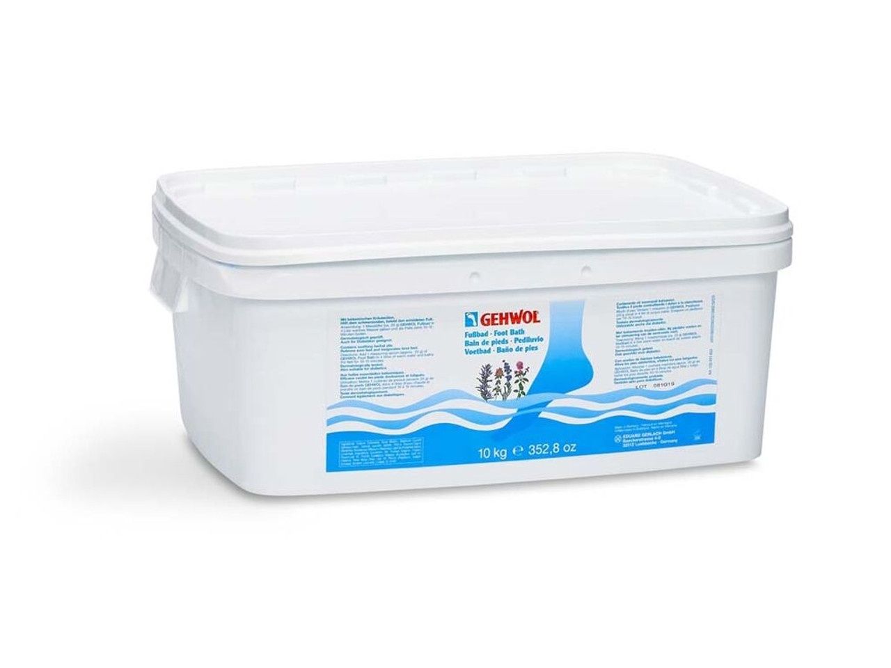 Gehwol Foot Bath For Sore Feet &amp; Tired Feet- Blue -  10kg