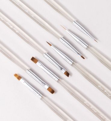BW White Tea Nail Art Brush Set (8pcs)