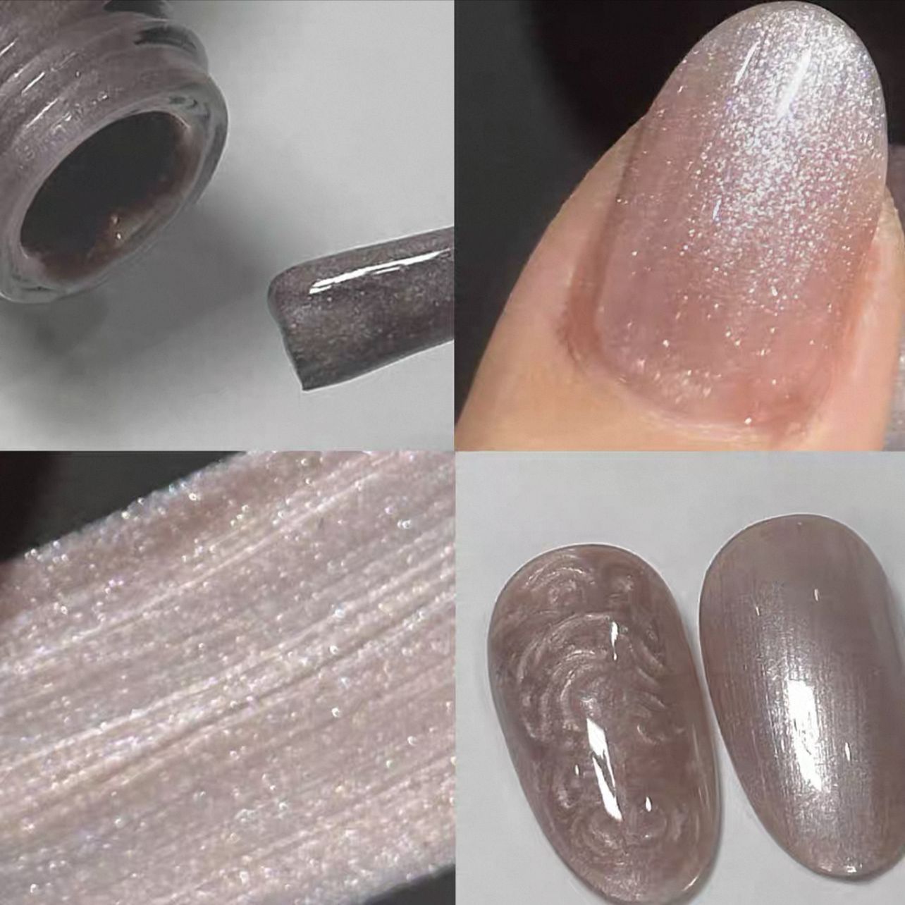 Kikis Le Muse Gel 12ml, color: S26 玫瑰金缎