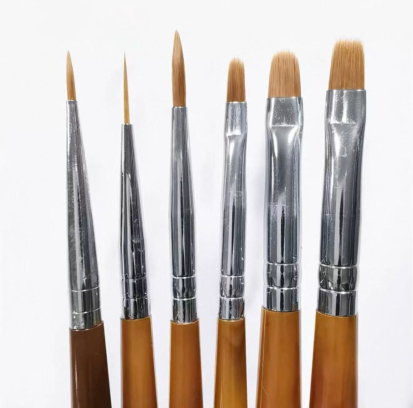 Brother Nail Art Brush Set 6pcs