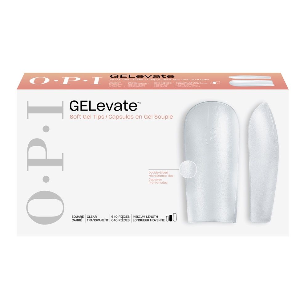 OPI GELevate Soft Gel Extensions Tips - FCT003 Square