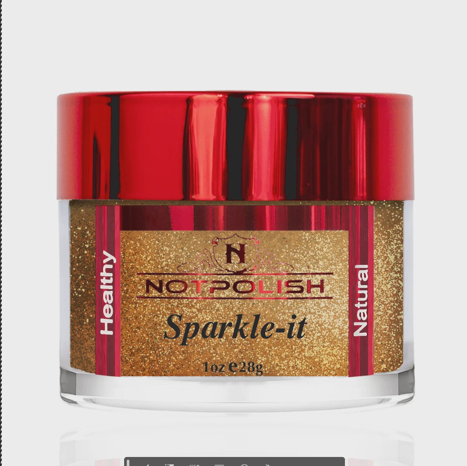 NOTPOLISH Dipping-Acrylic Powder - ST11 Goldie