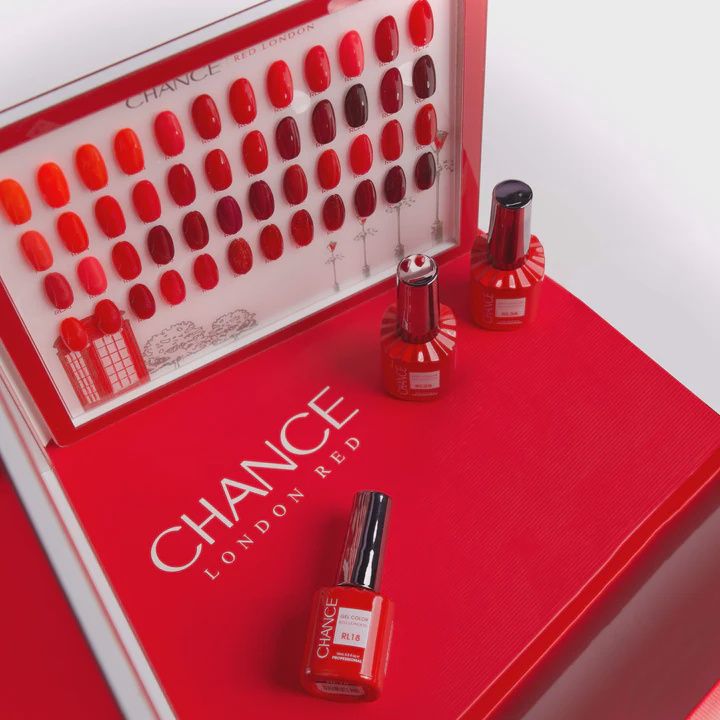 Chance &quot;Red London&quot; Gelpolish 0.5oz