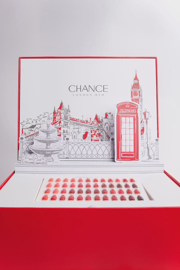 Chance &quot;Red London&quot; Gel Full Kit 48 Colors