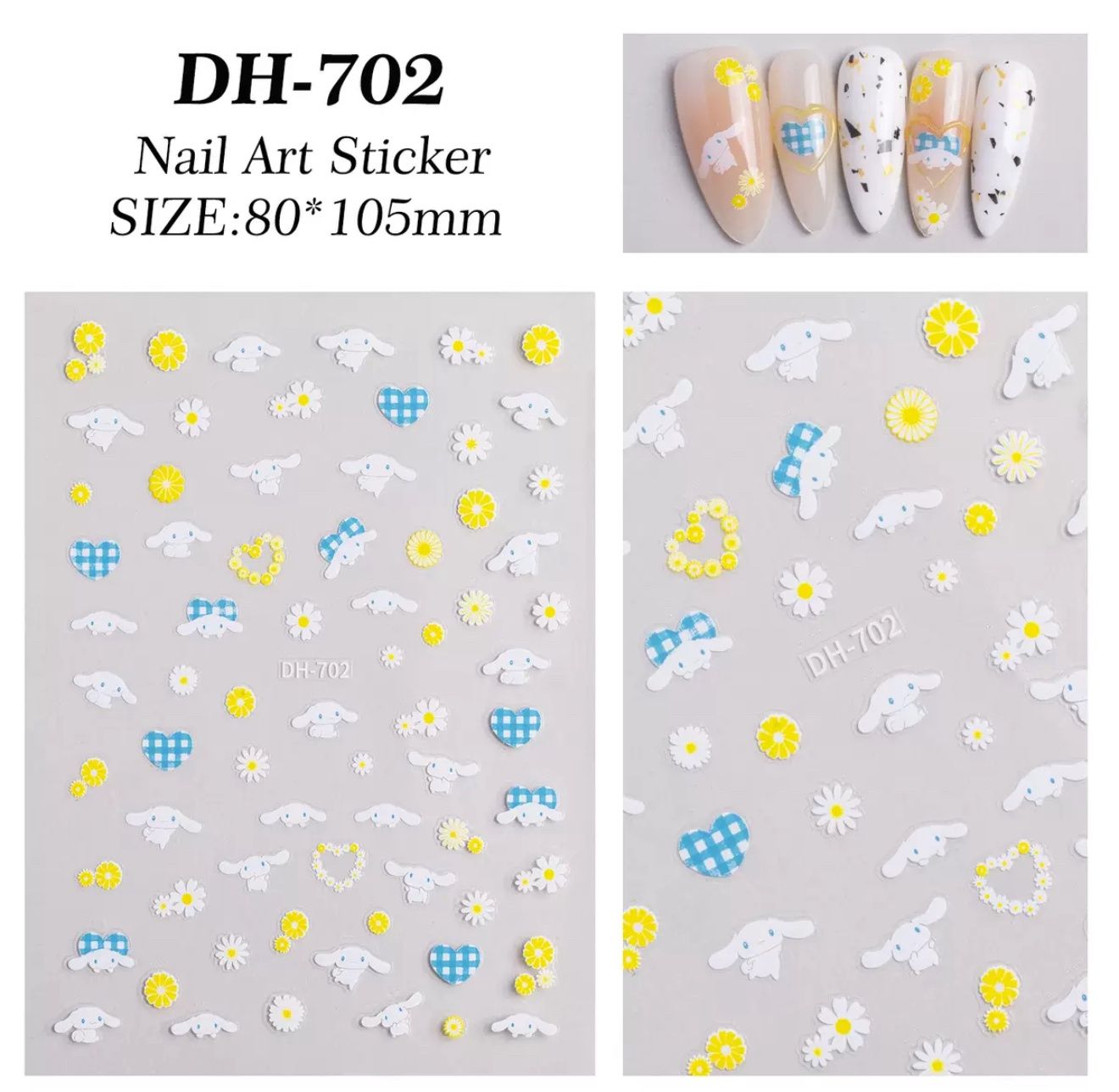 Nail Stickers - DH 702