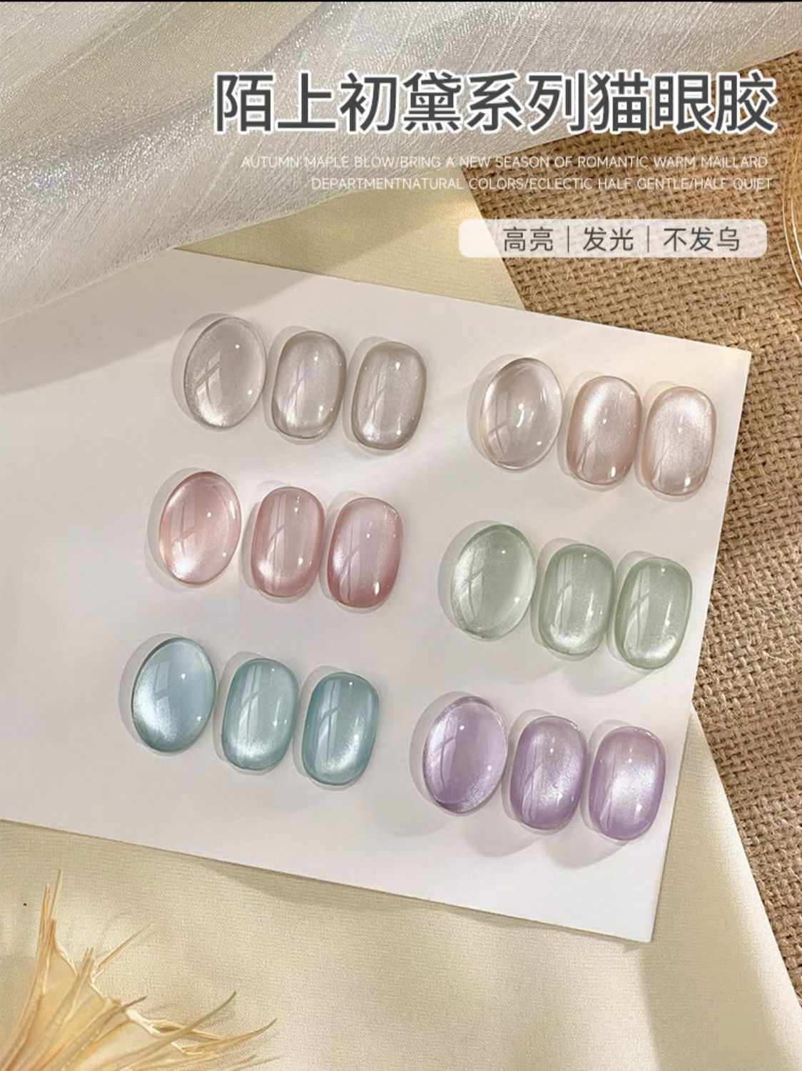 AMDMG Cat Eye Colors Jar Collection 陌上初黛 (12Colors)