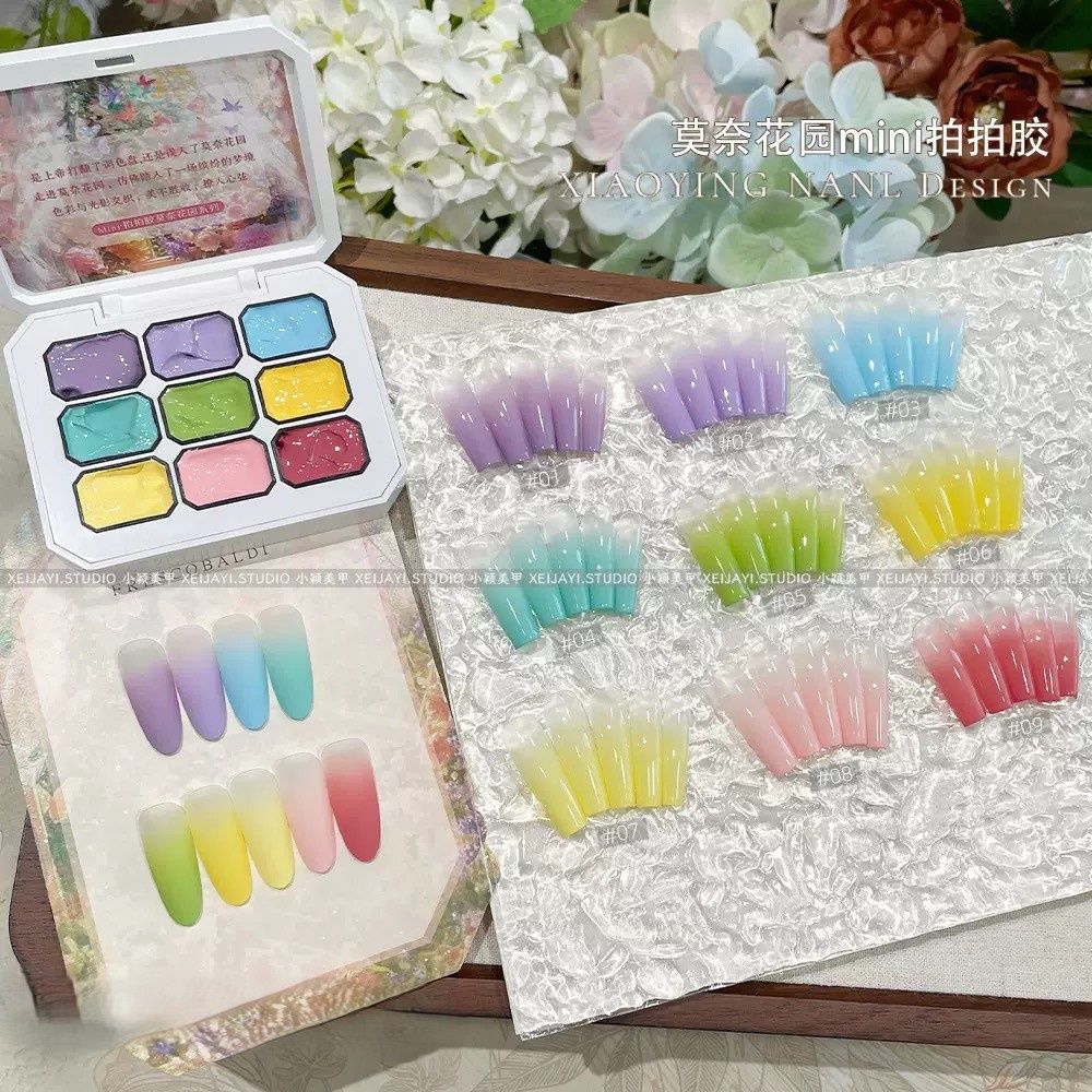 Frescobaldi Pating Gel 9 Colors Set - B