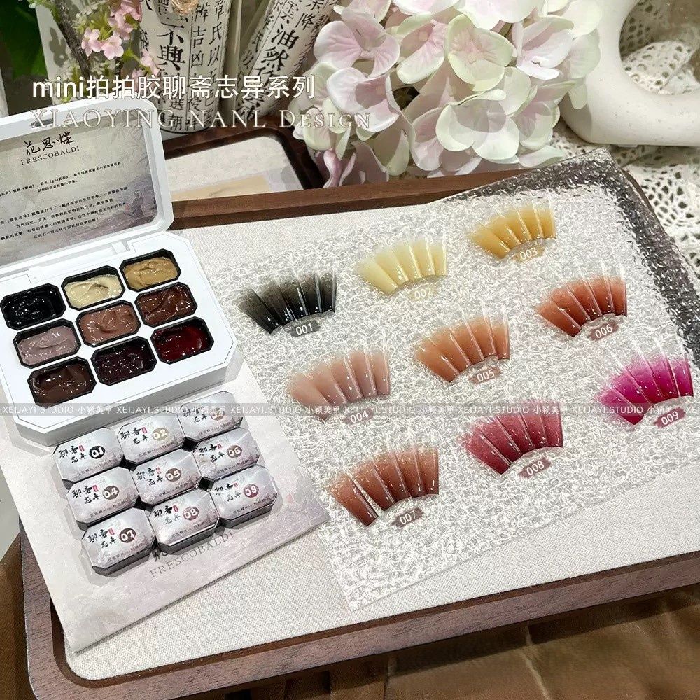 Frescobaldi Pating Gel 9 Colors Set - D