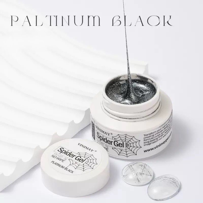 Vinimay Spider Gel 5g - Paltinum Black