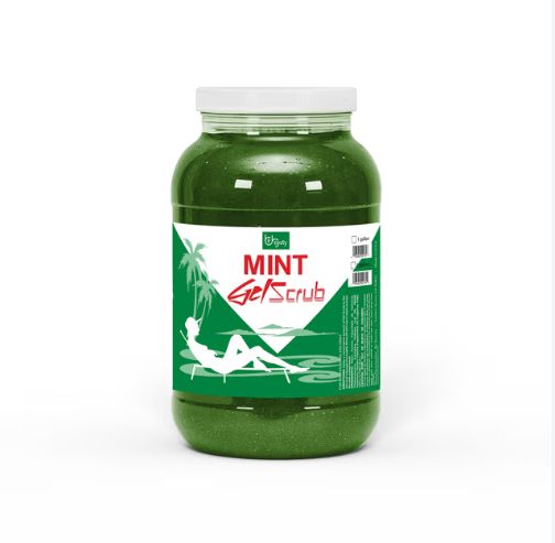 BeBeauty Mint Honey Gel Scrub 1gallon