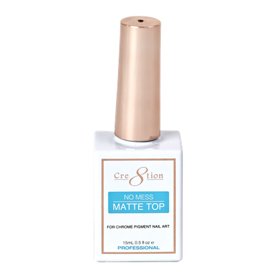Cre8tion Chrome Matte Top Gel 0.5oz